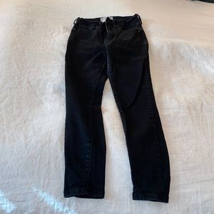 Ever lane black ankle jeans